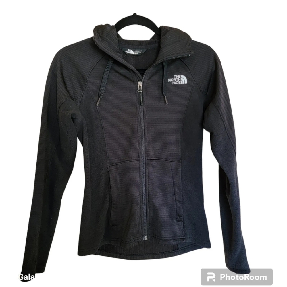 The North Face Womens Castle Crag Hooded Jacket Style CTN5 Black Stretch Size XS